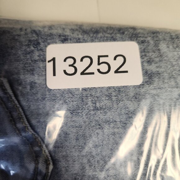 Womens Slim Fit High Rise Flare Leg Jeans Size 5/27 Blue Acid Wash Stretch Denim - Picture 11 of 11